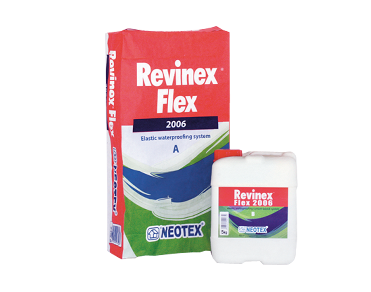 Vật liệu chống thấm 2 thành phần gốc xi măng Revinex Flex 2006