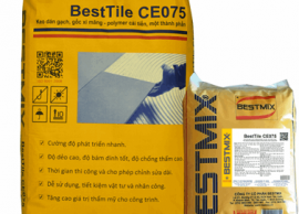 BestTile CE075 Keo dán gạch, gốc xi măng-polymer cải tiến, một thành phần